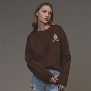 Members Club Logo Crew Neck Sweater